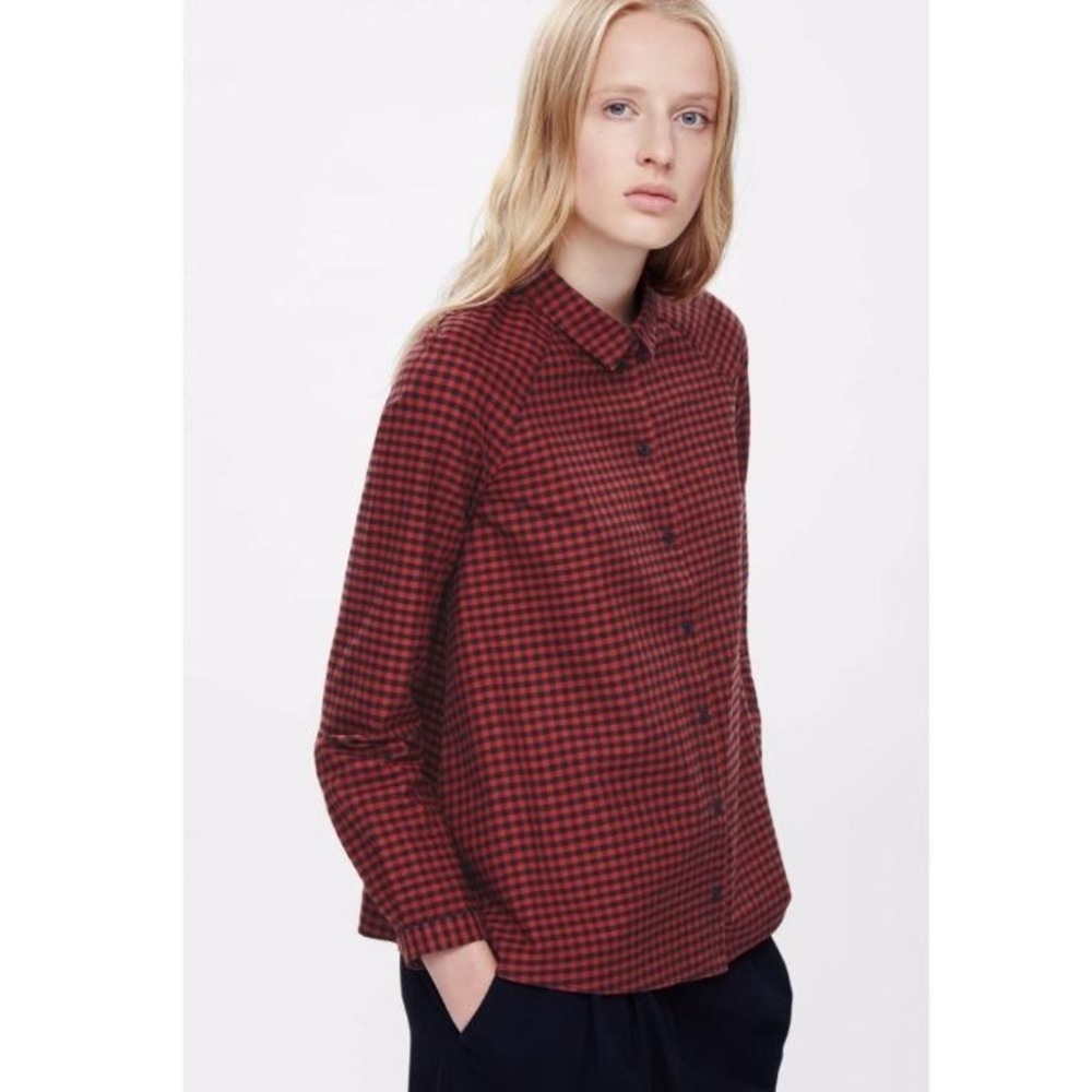 COS Plaid Button Down